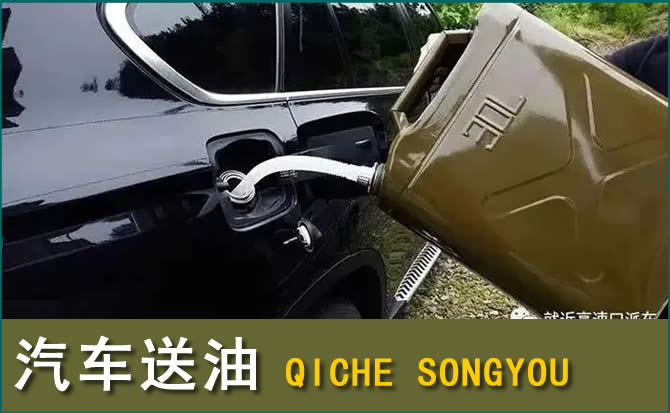 临泉汽车救援送水案例